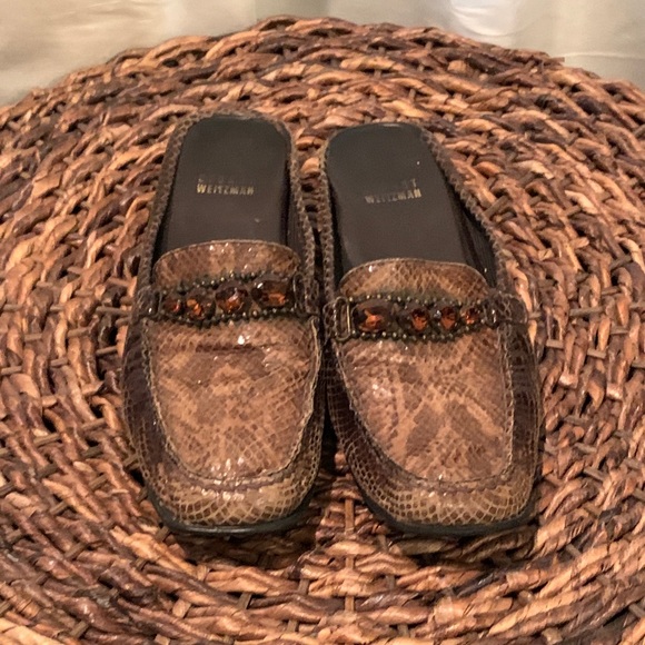 Stuart Weitzman Shoes - Stuart Weiztman jeweled mules